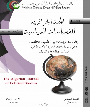 العدد الحادي عشر من المجلة الجزائرية للدراسات السياسية